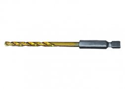 Сверло по металлу 2 мм HSS нитридтитановое покрытие 6-гранный хвостовик MATRIX 717202