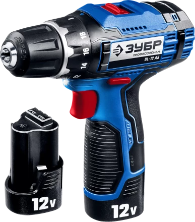 Дрель-шуруповерт 2 АКБ DL-12 A5 серия ПРОФЕССИОНАЛ купить в Тюмени