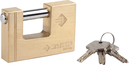 Замки навесные латунные серия ЭКСПЕРТ 37295-70 купить в Тюмени