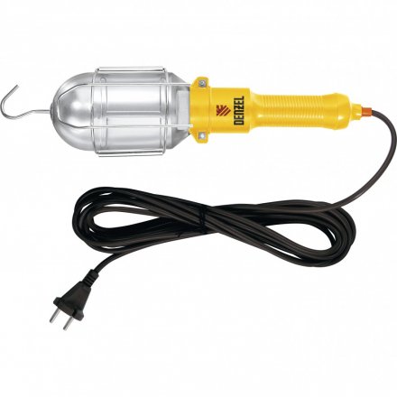 Лампа переносная 60 Вт кабель 5 м Denzel 92628 купить в Тюмени