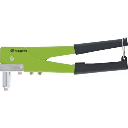 Заклепочник 270 мм переставной 0-90 градусов заклепки 2,4-3,2-4,0-4,8 мм СИБРТЕХ 40543 купить в Тюмени