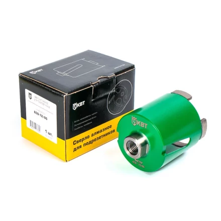 Сверло алмазное КВТ ECO-D50 M16 для подрозетников (85562) купить в Тюмени