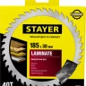 Пильный диск "Laminate line" для ламината, 185x30, 40T, STAYER 3684-185-30-40 купить в Тюмени