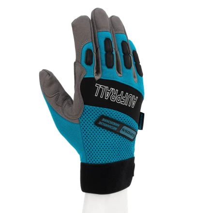 Перчатки универсальные комбинированные, с защитными накладками, STYLISH, размер L (9)// Gross 90319 купить в Тюмени