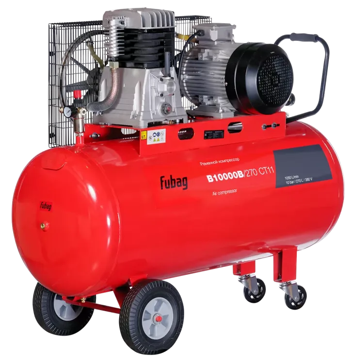 Компрессор масляный поршневой ременной Fubag  B10000B/270 СТ11  купить в Тюмени