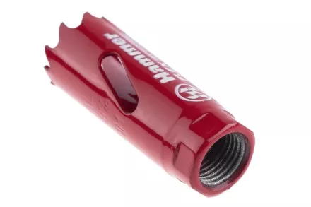 Коронка биметаллическая HAMMER Ф19х38мм 1/2&quot;  BiMETALL (224-001) купить в Тюмени