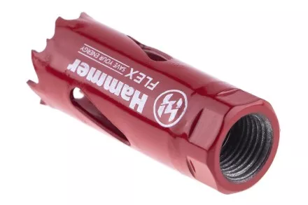 Коронка биметаллическая HAMMER Ф20х38мм 1/2&quot; BiMETALL (224-002) купить в Тюмени