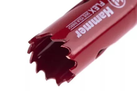 Коронка биметаллическая HAMMER Ф22х38мм 5/8&quot; BiMETALL (224-003) купить в Тюмени