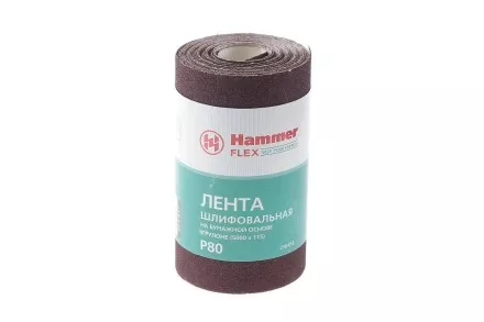 Лента шлифовальная в рулоне HAMMER Flex  216-012 купить в Тюмени