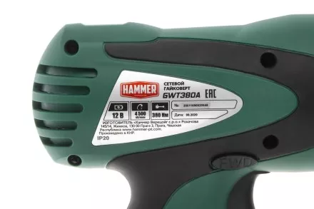 Гайковерт HAMMER GWT380A купить в Тюмени