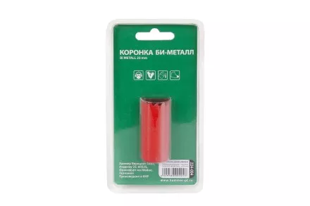 Коронка биметаллическая HAMMER Ф25х38мм 5/8&quot; BiMETALL (224-004) купить в Тюмени