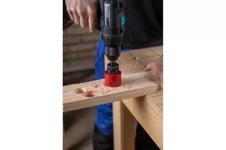 Коронка биметаллическая HAMMER Ф51х38мм 5/8&quot; BiMETALL (224-010) купить в Тюмени