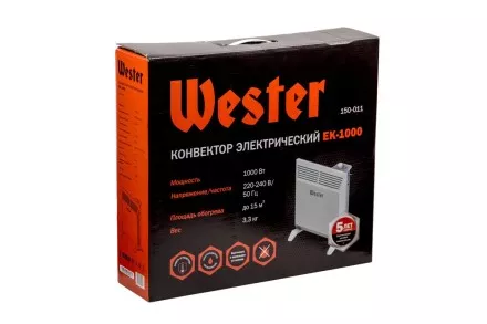 Конвектор WESTER EK 1000 купить в Тюмени