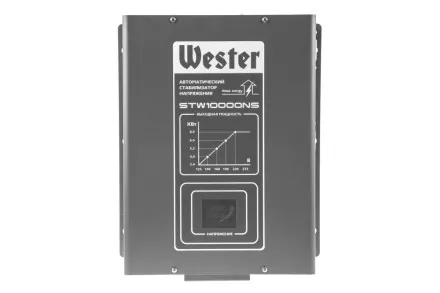 Стабилизатор напряжения WESTER STW10000NS купить в Тюмени