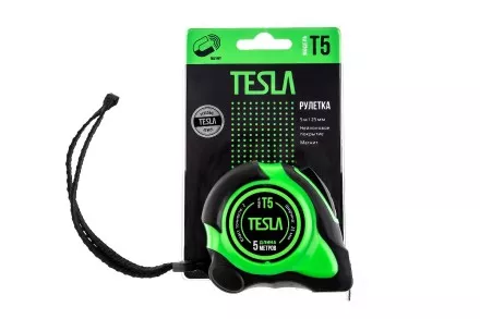 Рулетка TESLA 5м х 25мм (T-5) купить в Тюмени