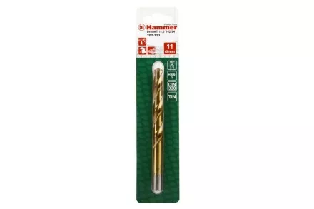 Сверло по металлу HAMMER Ф11х142мм (DR MT 11,0мм*142/94мм) купить в Тюмени