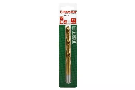 Сверло по металлу HAMMER Ф12х151мм (DR MT 12,0мм*151/101мм) купить в Тюмени