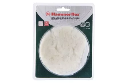 Круг полировальный HAMMER 125 мм (227-012) 1 шт. купить в Тюмени