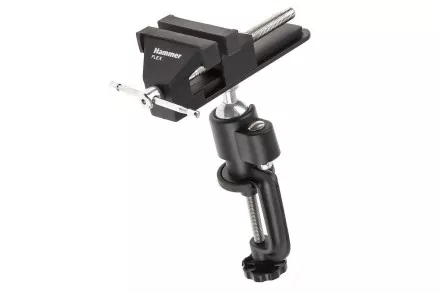 Тиски поворотные HAMMER TS100, шарнирные купить в Тюмени