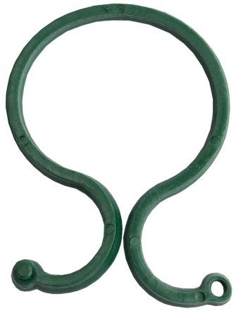 Крепление GRINDA для подвязки растений, тип - пластиковое кольцо с перехлестным креплением на защелке, 25шт 8-422377-H25_z01 купить в Тюмени