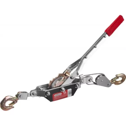 Лебедка ручная рычажная MIRAX, тросовая, 1,5т, 1,8м 43130-1.5 купить в Тюмени