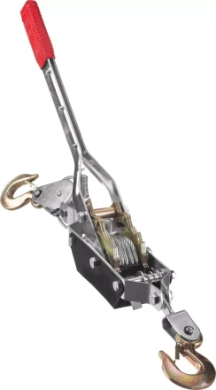 Лебедка ручная рычажная MIRAX, тросовая, 1,5т, 1,8м 43130-1.5 купить в Тюмени