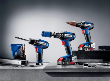 Дрель-шуруповерт 2 АКБ DL-16 A5 серия ПРОФЕССИОНАЛ купить в Тюмени