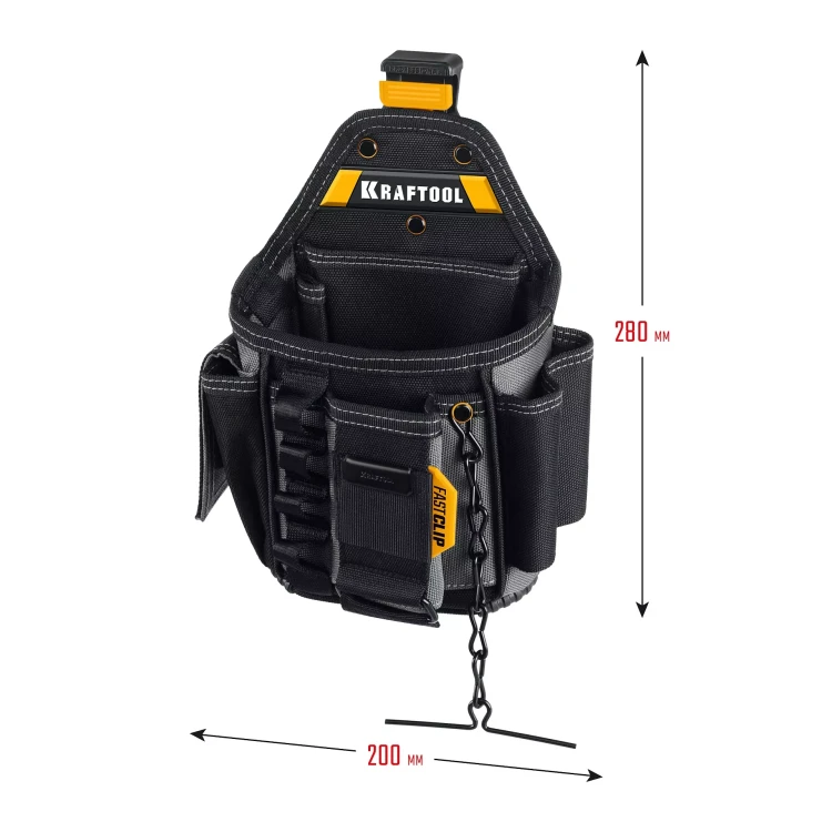 Поясная сумка электрика KRAFTOOL 38772 купить в Тюмени