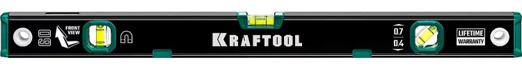 Профессиональный магнитный уровень с зеркальным глазком KRAFTOOL 34785-60 купить в Тюмени