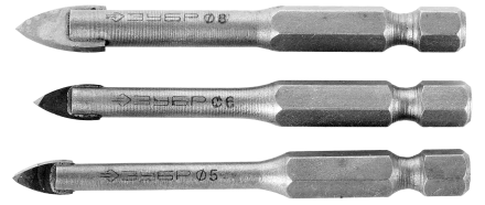 Наборы сверл по стеклу и кафелю серия МАСТЕР купить в Тюмени