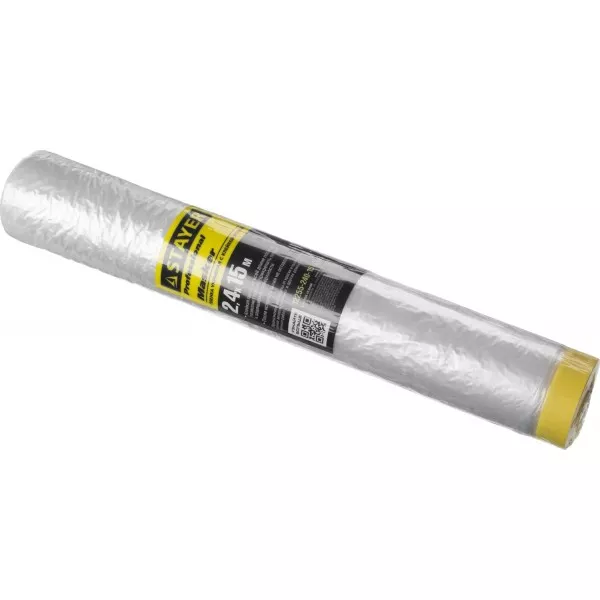 Пленка STAYER "PROFESSIONAL" защитная с клейкой лентой "МАСКЕР", HDPE, 9мкм, 2,4х15м 12255-240-15 купить в Тюмени