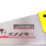 Ножовка многоцелевая (пила) STAYER TOOLBOX 350 мм, 11 TPI, мелкий прямой закаленный зуб, точный рез 2-15091-45 купить в Тюмени