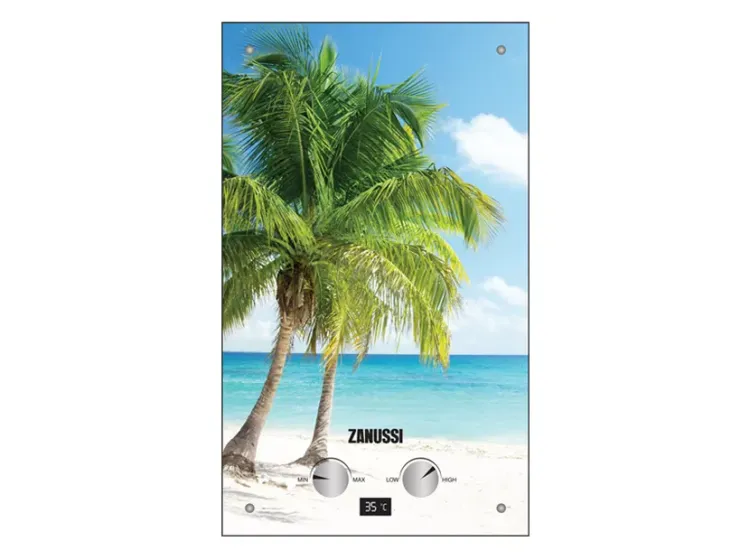 Колонка газовая Zanussi GWH 10 Fonte Glass Paradiso купить в Тюмени