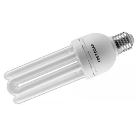 Энергосберегающая лампа СВЕТОЗАР &quot;ПРОМ&quot;стержень,цоколь E27(стандарт),Т4,4U,яркий белый свет(6500К), 8000час, 35Вт(175) 44344-35 купить в Тюмени