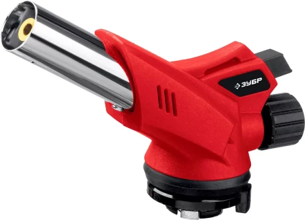 ЗУБР ГМ-350, 1300°C, газовая горелка с пьезоподжигом на баллон с цанговым соединением (55553) купить в Тюмени
