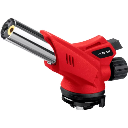 ЗУБР ГМ-350, 1300°C, газовая горелка с пьезоподжигом на баллон с цанговым соединением (55553) купить в Тюмени