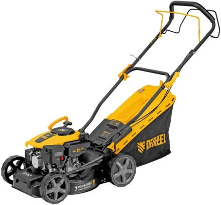 Газонокосилка бензиновая GLD-410SP-K, 150 см3, 41 см, привод, 40 л Denzel купить в Тюмени