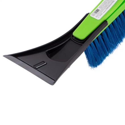 Щетка-сметка для снега со съемным скребком, мягкая рукоятка, 540 мм Сибртех 55317 купить в Тюмени