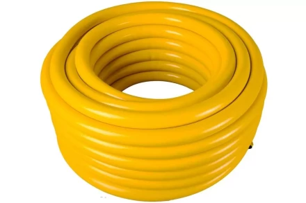 Шланг Вихрь поливочный ПВХ усиленный, пищевой трехслойный армированный 1&quot;, 25м (жёлтый) 73/7/2/34 купить в Тюмени