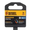 Отвертка SL3х75 мм, CrV, трехкомпонентная рукоятка Denzel 12188 купить в Тюмени