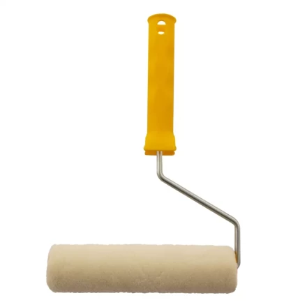 Валик &quot;Лаки&quot;, 180 мм, ворс 5 мм, D - 36 мм, D ручки - 6 мм, велюр Сибртех 80242 купить в Тюмени