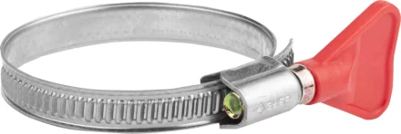 Хомуты ЗУБР &quot;ЭКСПЕРТ&quot; &quot;Бабочка&quot;, нерж. сталь, накатная лента 9 мм, 40-60 мм, 2 шт 37835-40-60 купить в Тюмени