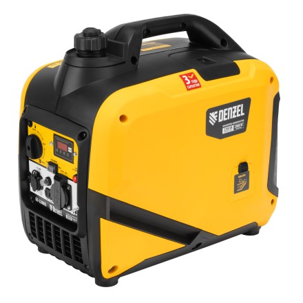 Генератор инверторный DENZEL GS-2200iS, 2,2 кВт, 230 В, закрытый корпус, ручной старт купить в Тюмени