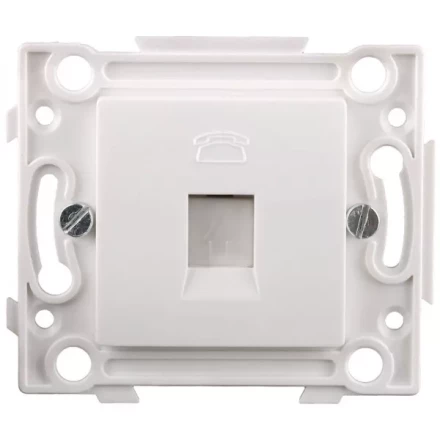 Розетка СВЕТОЗАР телефонная, 1 гнездо SV-55245-1 купить в Тюмени