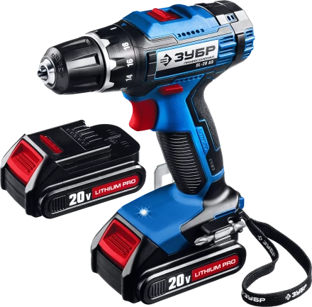 Дрель-шуруповерт 2 АКБ DL-20 A5 серия ПРОФЕССИОНАЛ купить в Тюмени