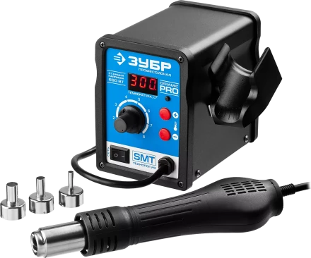Паяльные станции цифровые 100-450C с воздушным нагревом серия ПРОФЕССИОНАЛ купить в Тюмени