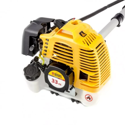 Триммер бензиновый Denzel DT 33 неразъемная штанга 96222 купить в Тюмени