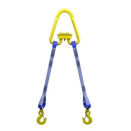 Строп текстильный двухветвевой 2СТ 10 т L=7 м SF7 240 мм Звено РТ-3 купить в Тюмени