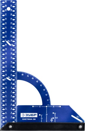 ЗУБР Система-32, разметочный мебельный угольник, Профессионал (34398-30) купить в Тюмени