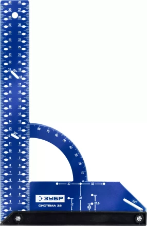 ЗУБР Система-32, разметочный мебельный угольник, Профессионал (34398-30) купить в Тюмени